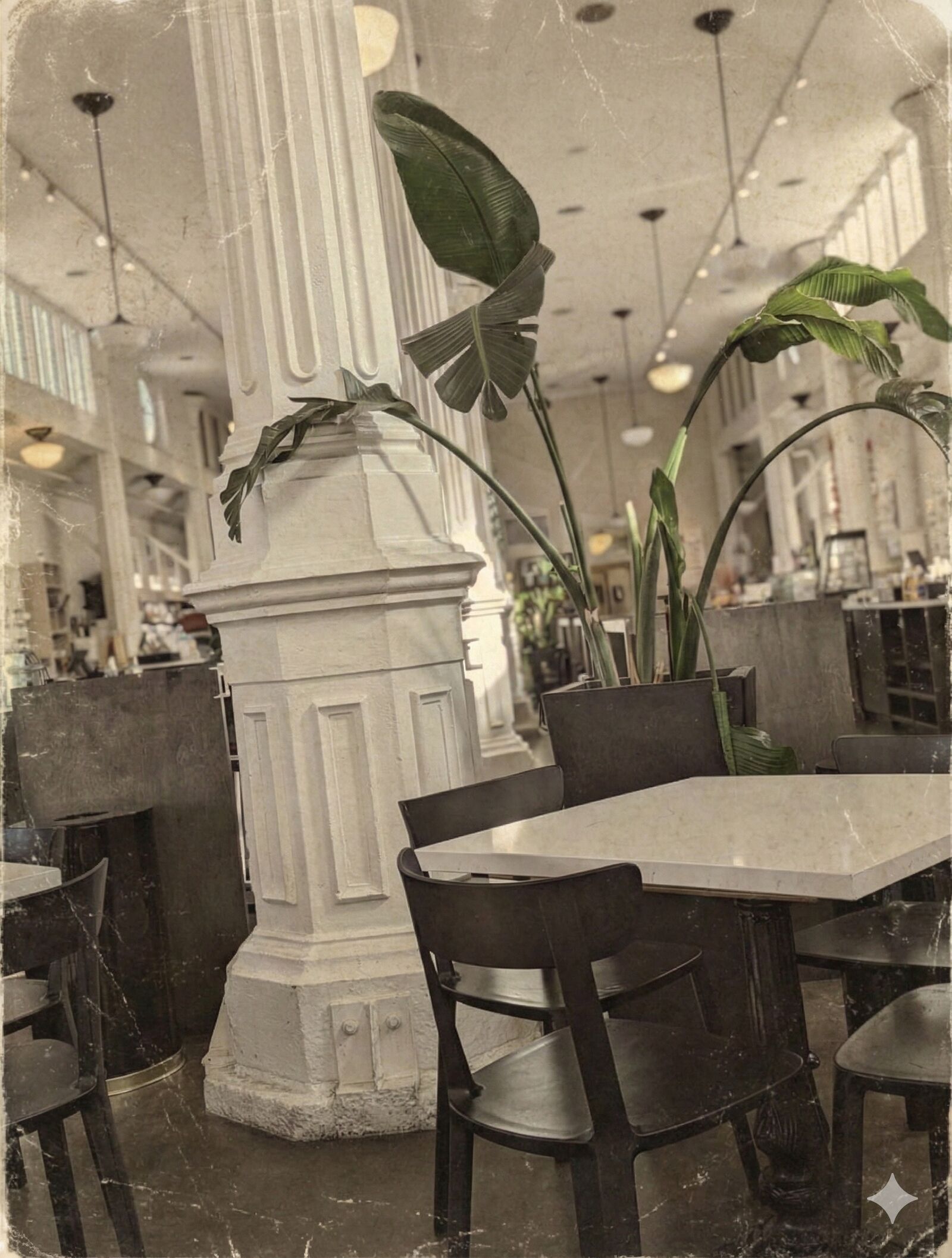 Interior of St. Roch Market, a 150-year-old food hall in New Orleans.